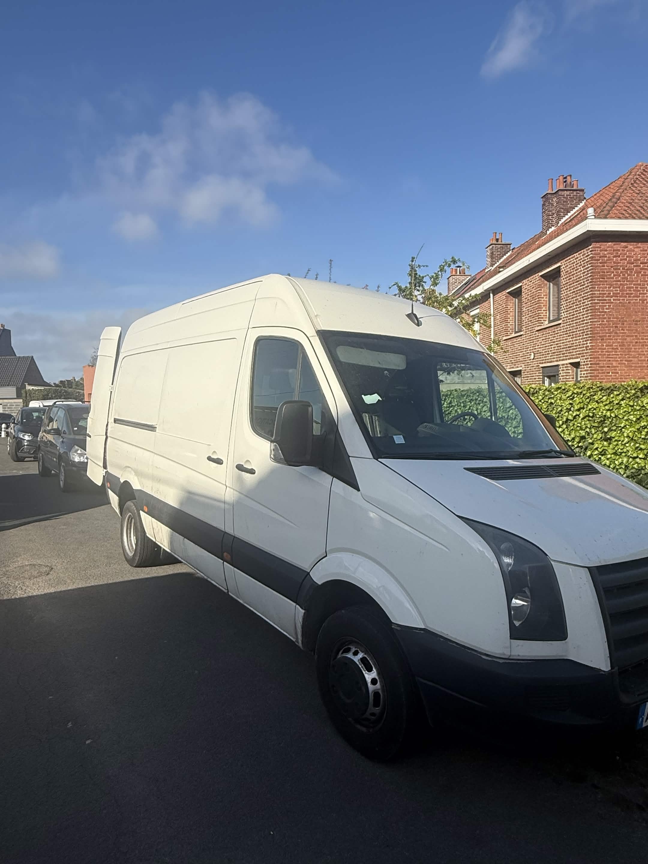 volkswagen crafter 12m³ blanc (Automatique)
