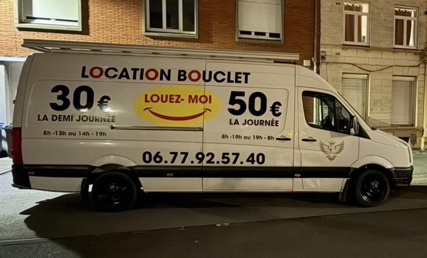 volkswagen crafter 17m³ blanc