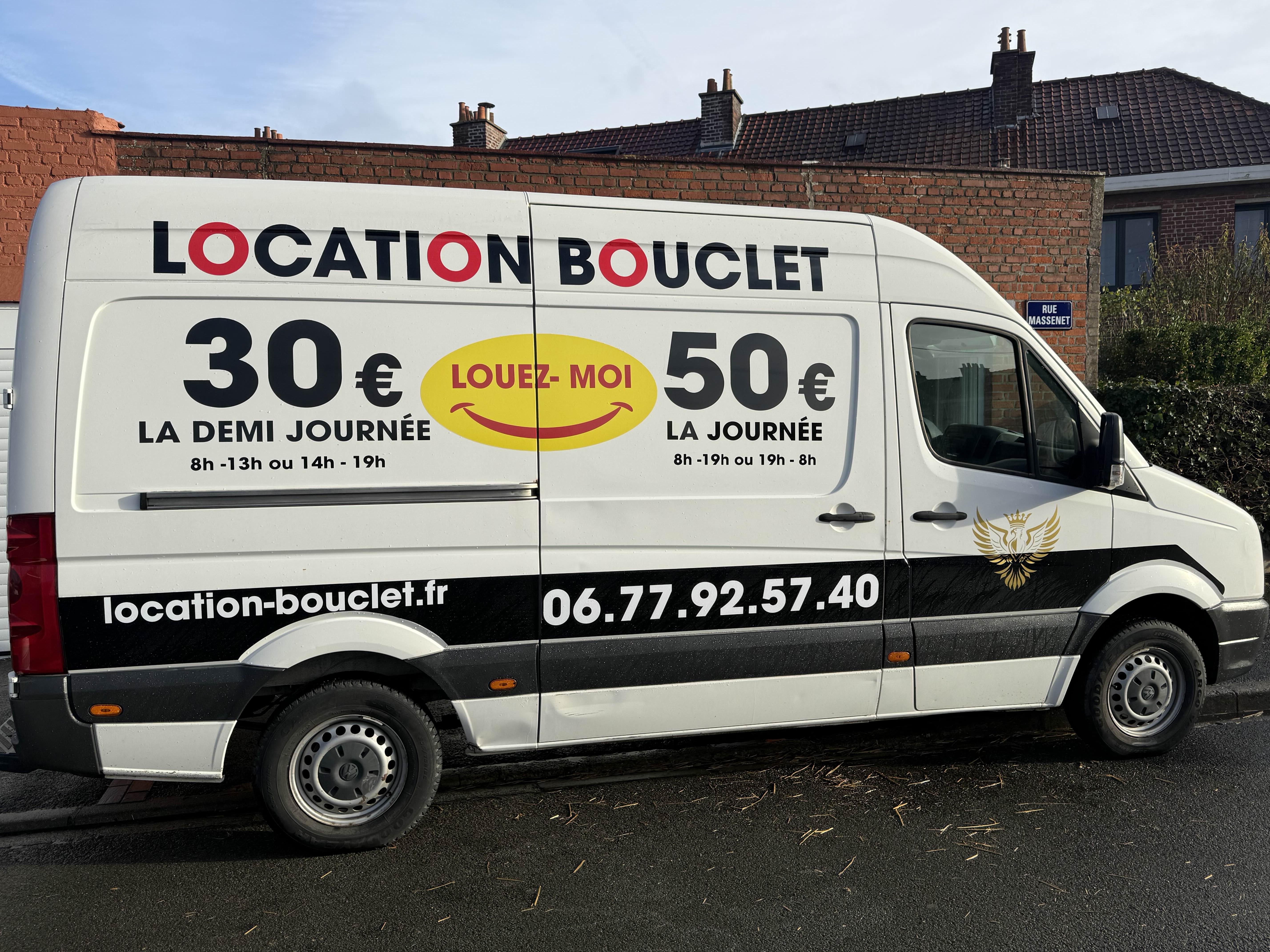 volkswagen crafter 12m³ blanc