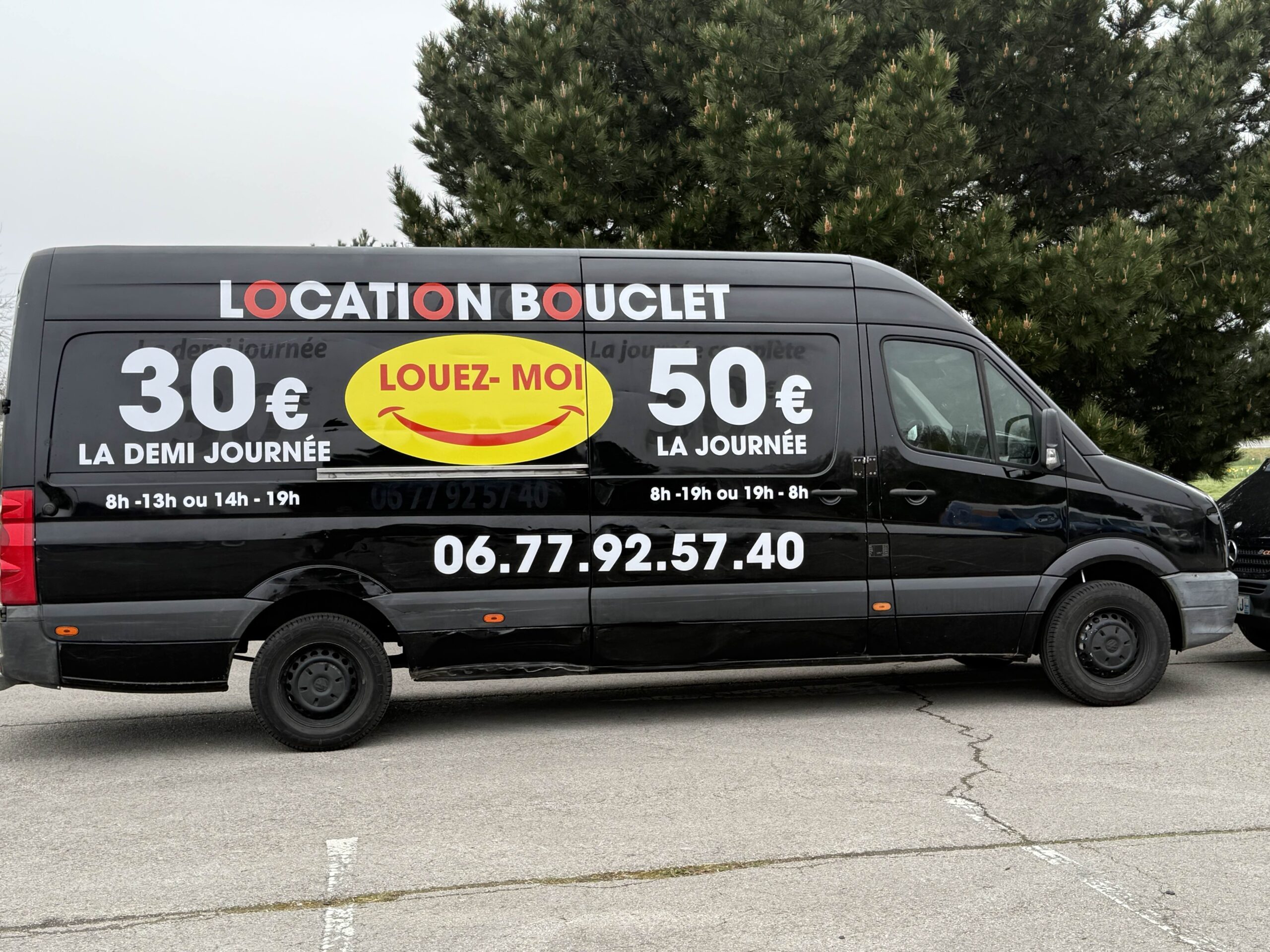 Location Petit Fourgon